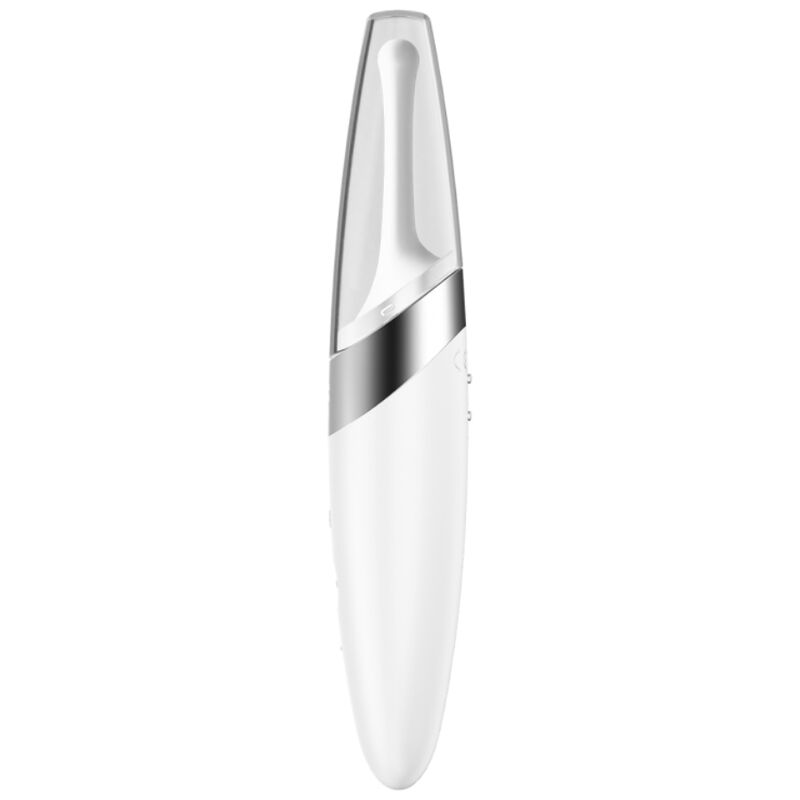 Twirling Delight Clitoral Vibrator - White