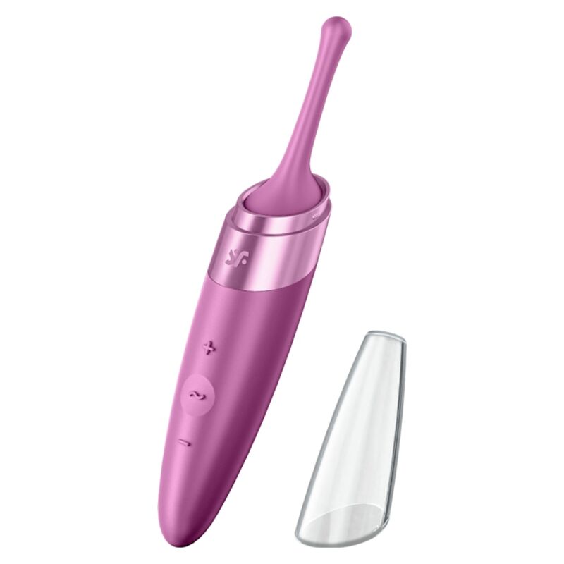 Vibrador para Clítoris Deleite Giratorio Púrpura