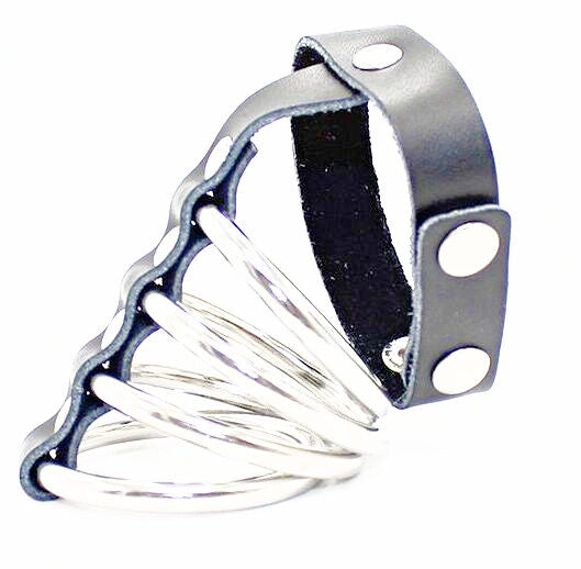 Metal Ring Penis Sheath Enhancer
