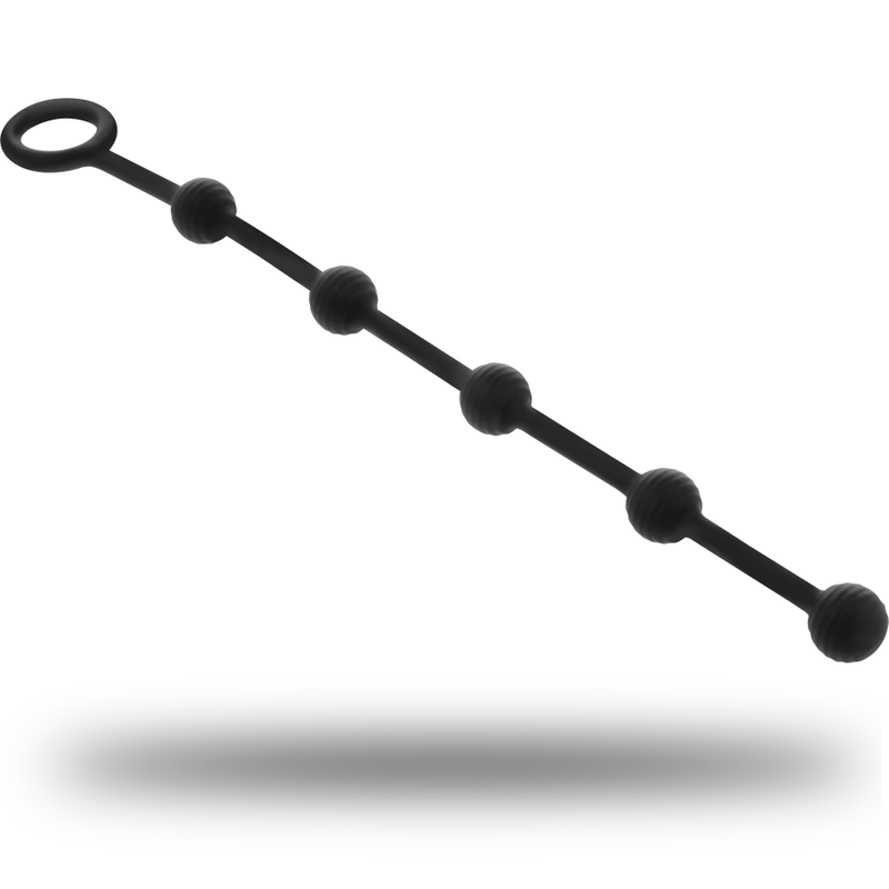 Cadena de Bolas Anales de Silicona Flexible 23cm