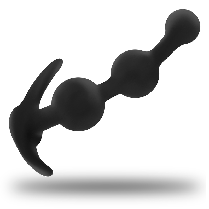 Plug Anal de Silicona Curvado 13cm