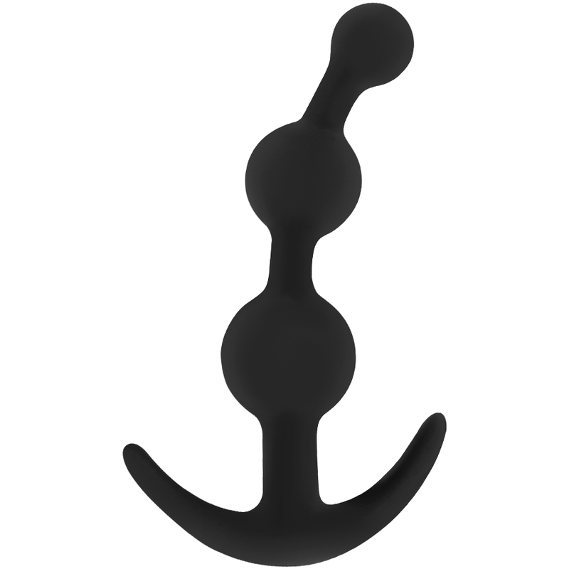 Plug Anal de Silicona Curvado 13cm