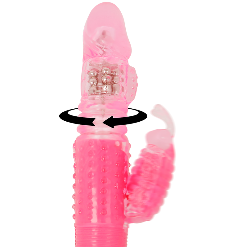 Vibrador Conejo Giratorio de Doble Estimulación