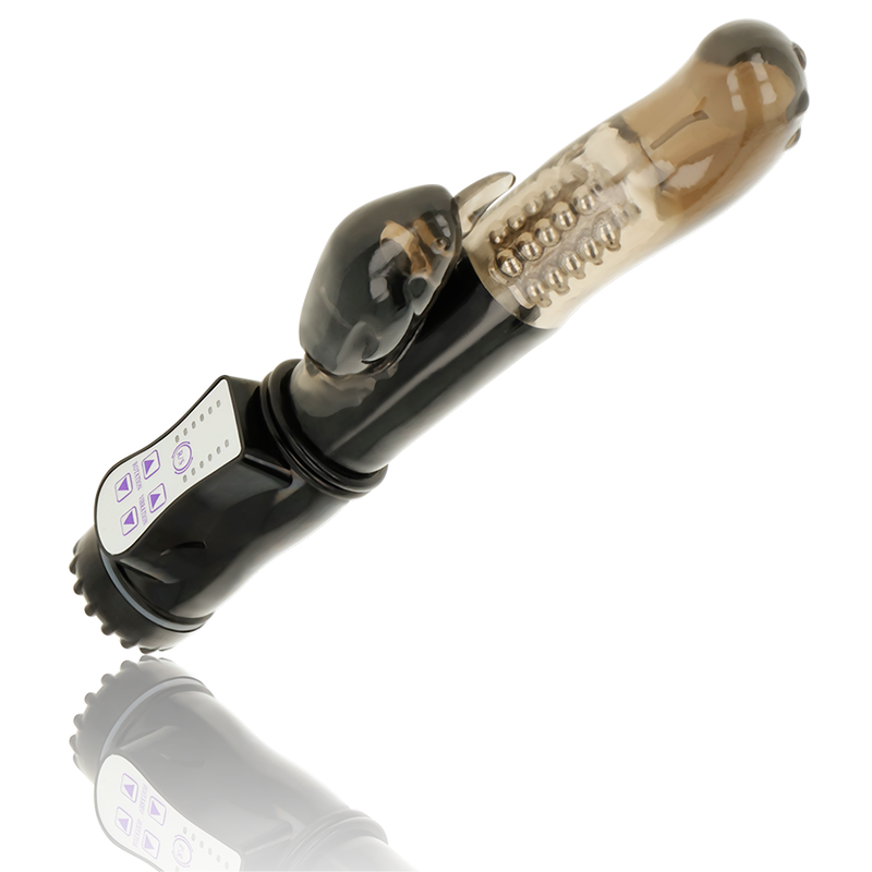 Vibrador Rotativo com Estimulador de Clitóris em Forma de Golfinho