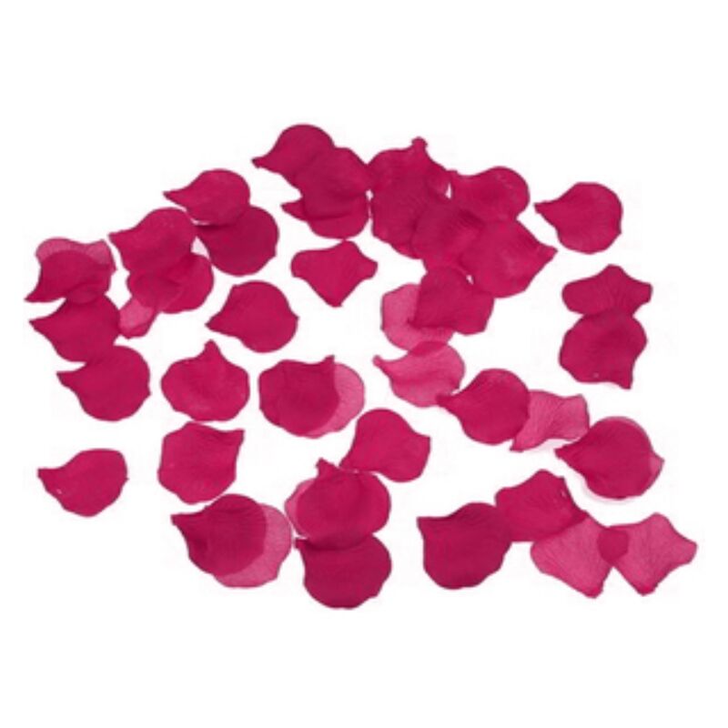 100 Fuchsia Rose Petals for Romantic Play