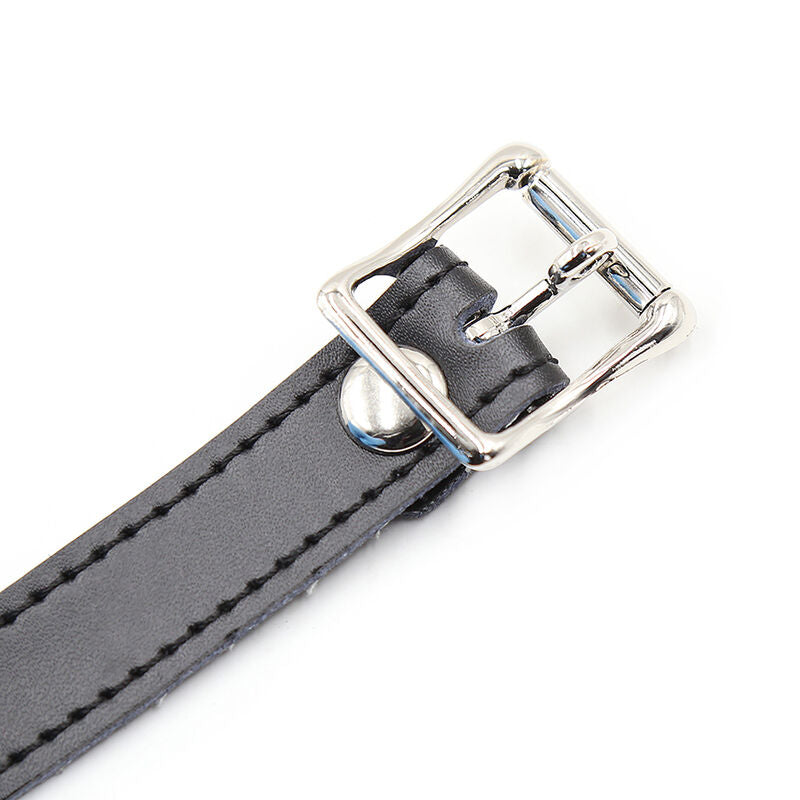 Mordaça de Bola em Couro com Cadeado