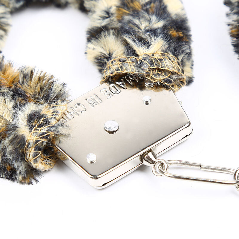 Velveteen Furlined Metal Wrist Cuffs