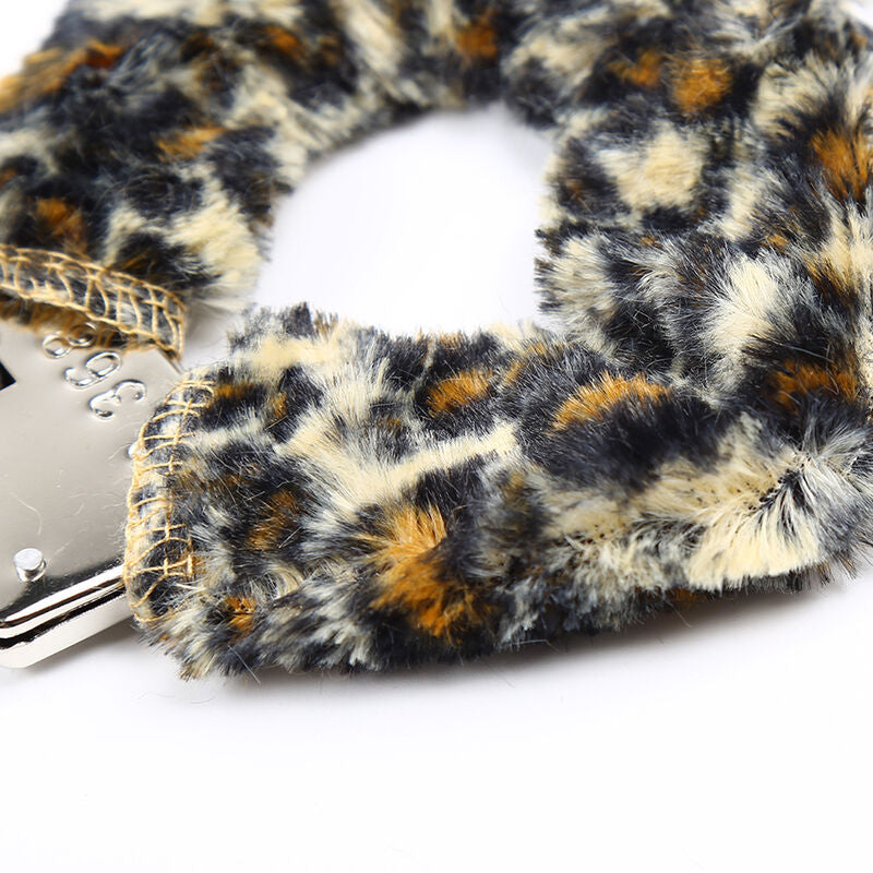 Velveteen Furlined Metal Wrist Cuffs