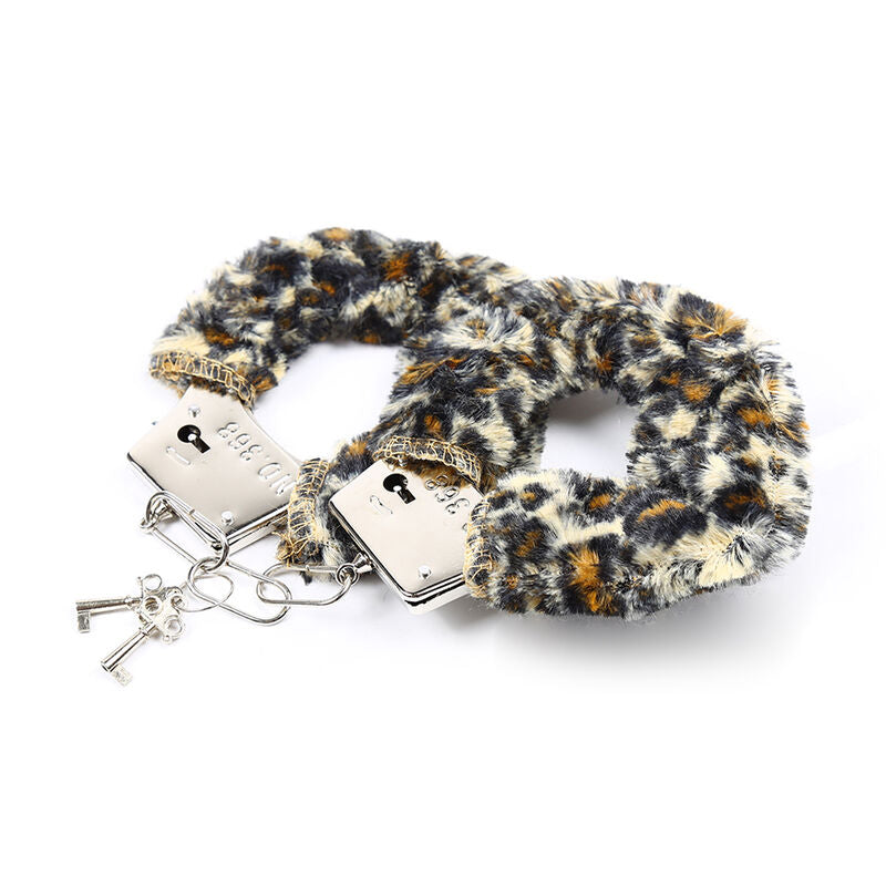 Velveteen Furlined Metal Wrist Cuffs