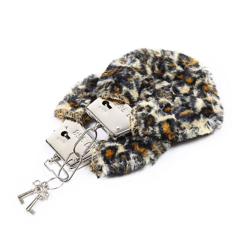 Velveteen Furlined Metal Wrist Cuffs
