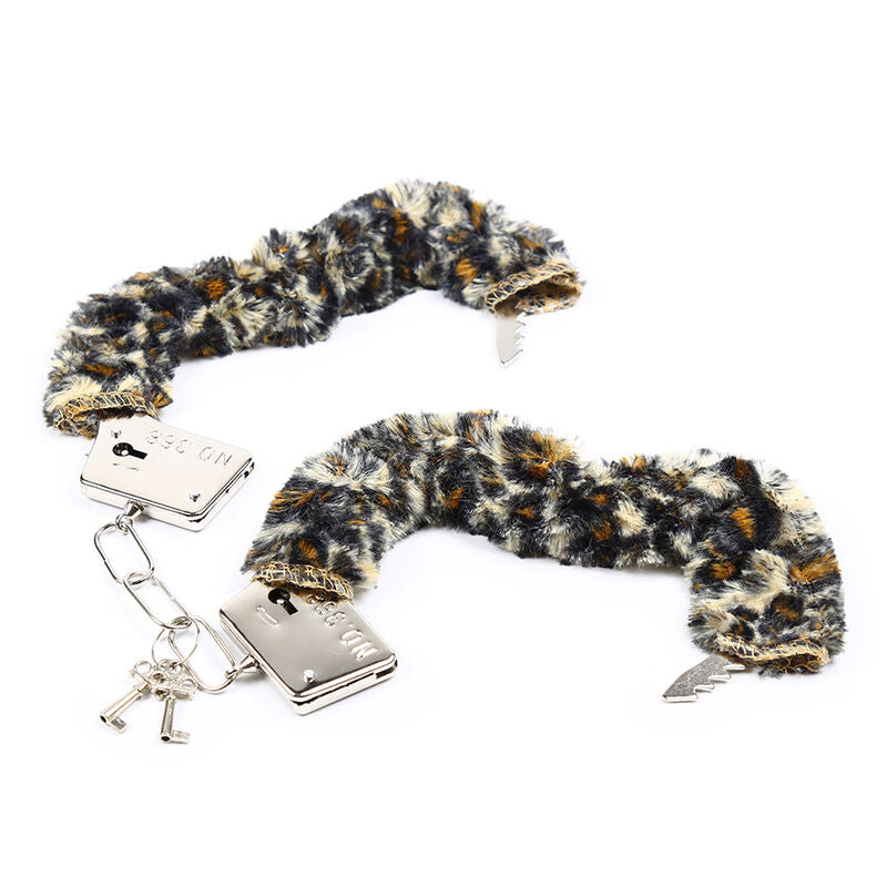 Velveteen Furlined Metal Wrist Cuffs