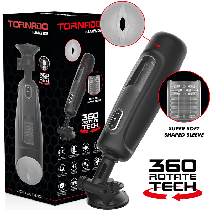 Tornado 360 Rotating Male Stroker