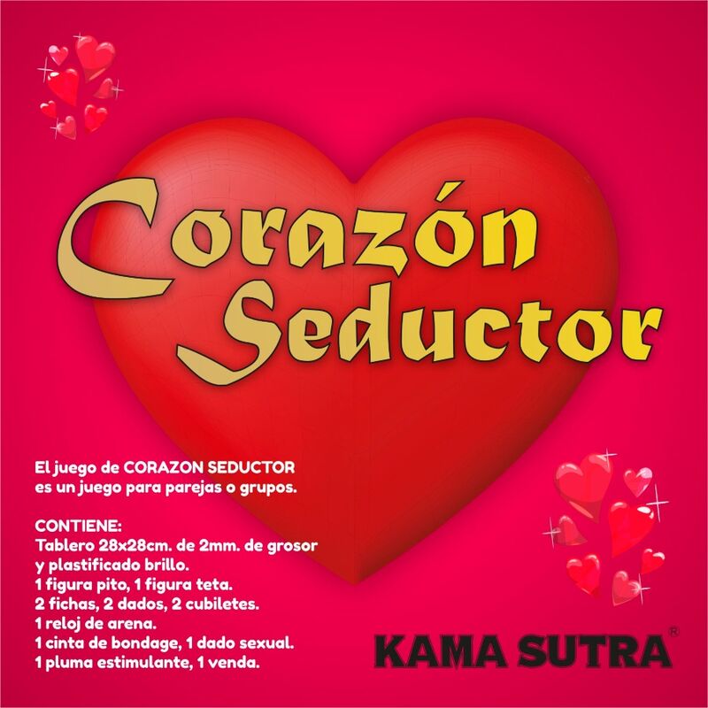 Seductive Heart Intimate Couples Game