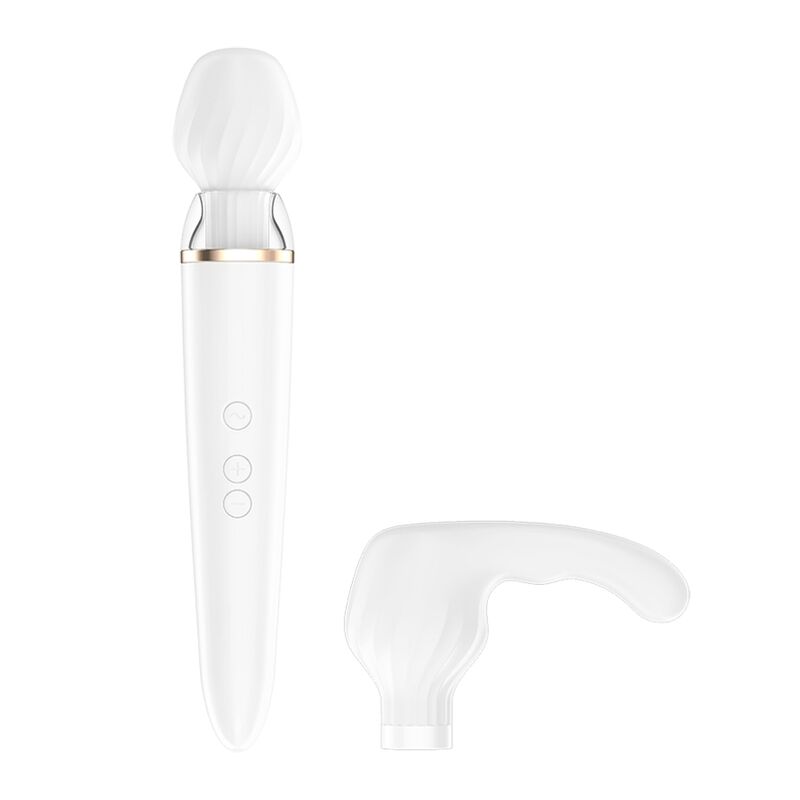 Double Wander App Intimate Toy - White