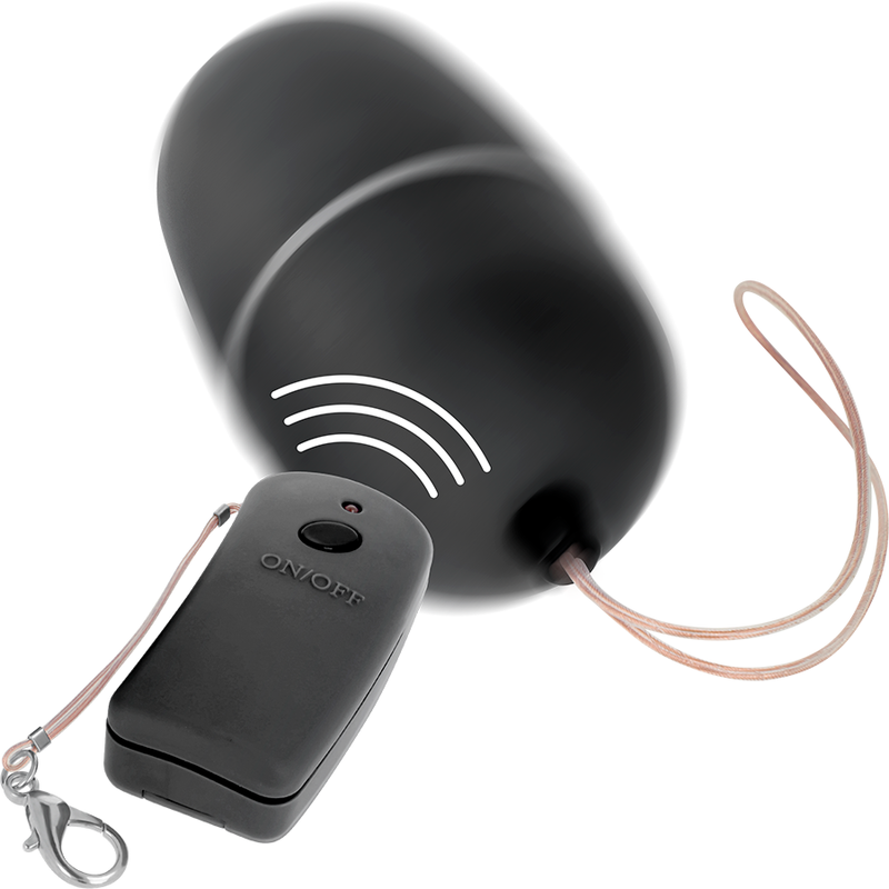 Black Remote Control Vibrating Egg