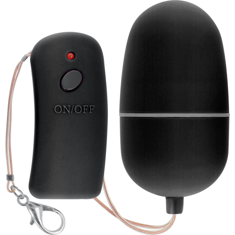 Black Remote Control Vibrating Egg