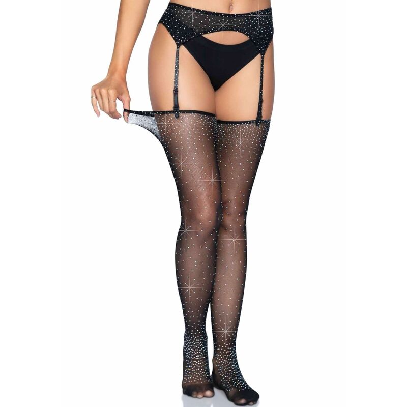 Conjunto Seductor de Liguero y Medias