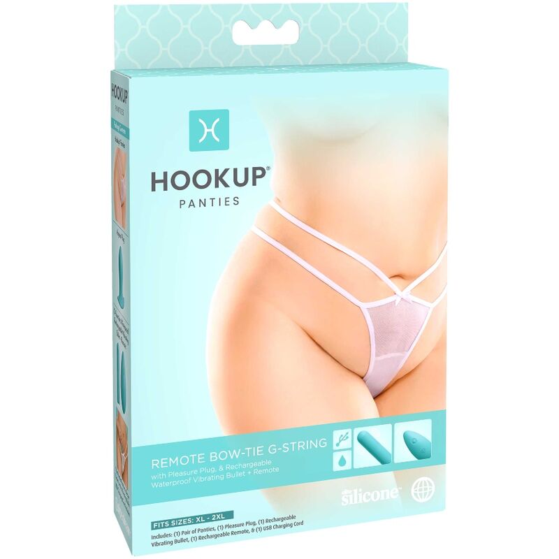 Remote Control Bow-Tie G-String XL/XXL