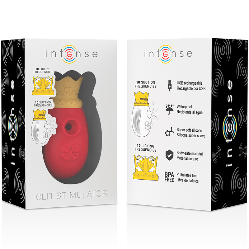 Red Clit Stimulator with 10 Modes