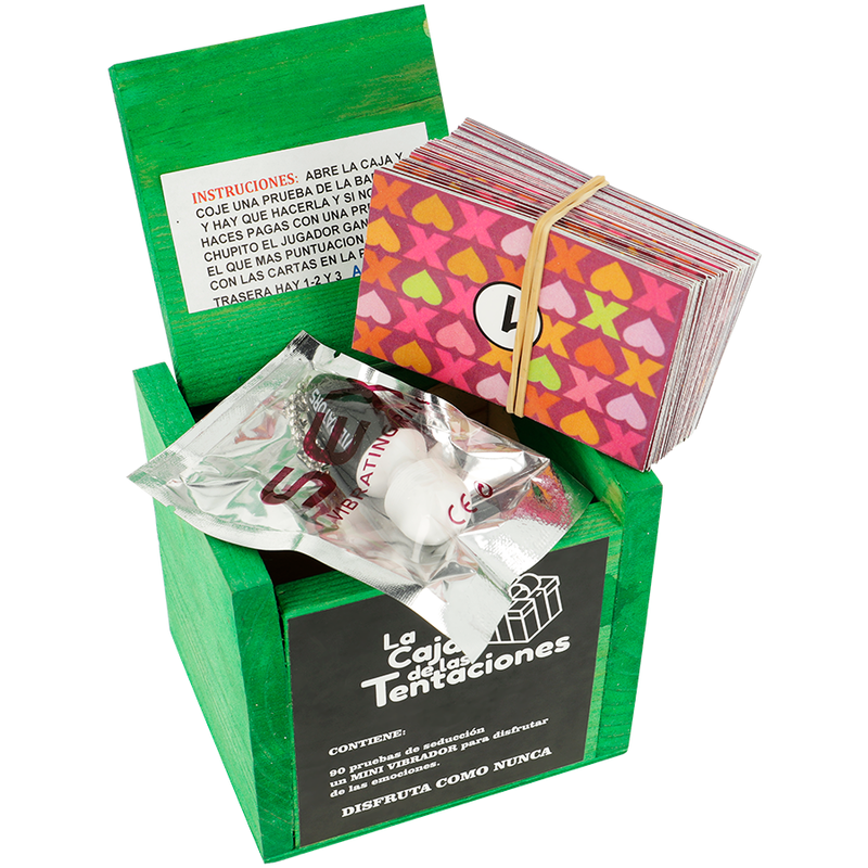 Tentation Intimate Card Game Box