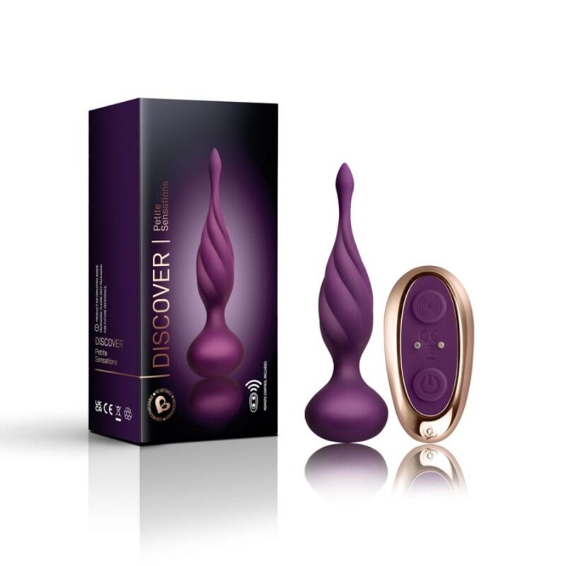 Estimulador Anal Discover Lila