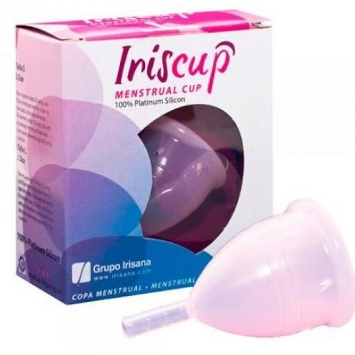 Copa Menstrual Pequeña Rosa con Esterilizador Gratis
