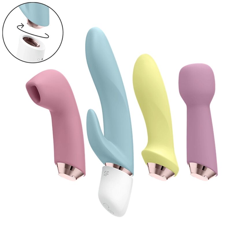 Marvelous Four Vibrator & Air Pulse Set