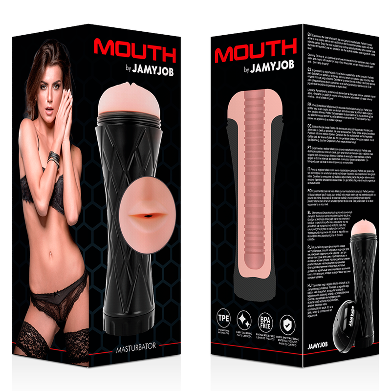 Realistic Mouth Oral Masturbator