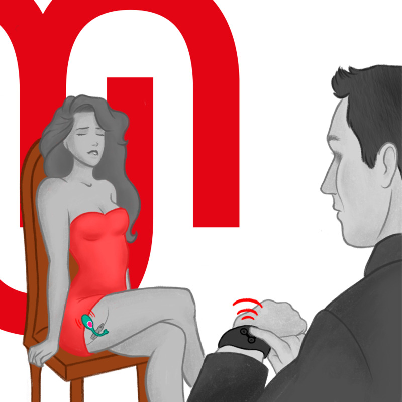 Reloj Juguete Sexual Inalámbrico Negro Azabache