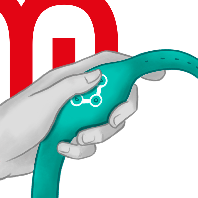 Wireless Remote Control Vibrating Watch