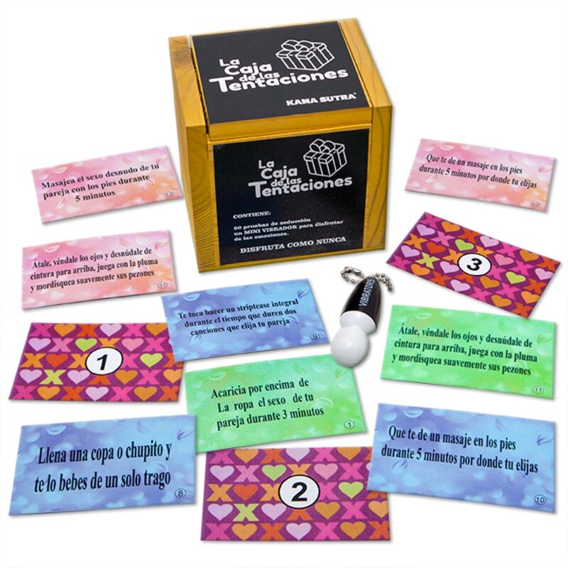 Tentation Intimate Card Game Box