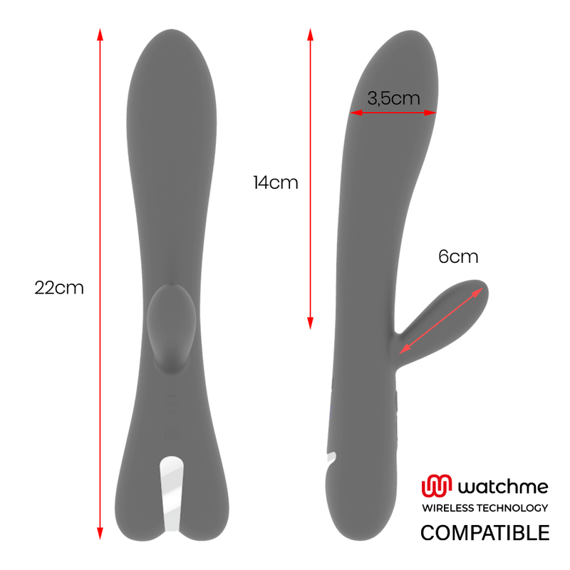 Vibrador Inalámbrico Erik con Tecnología Watchme