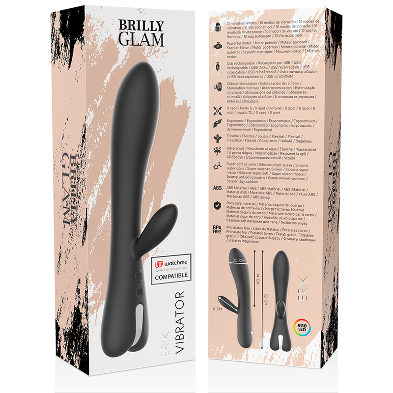Vibrador Inalámbrico Erik con Tecnología Watchme