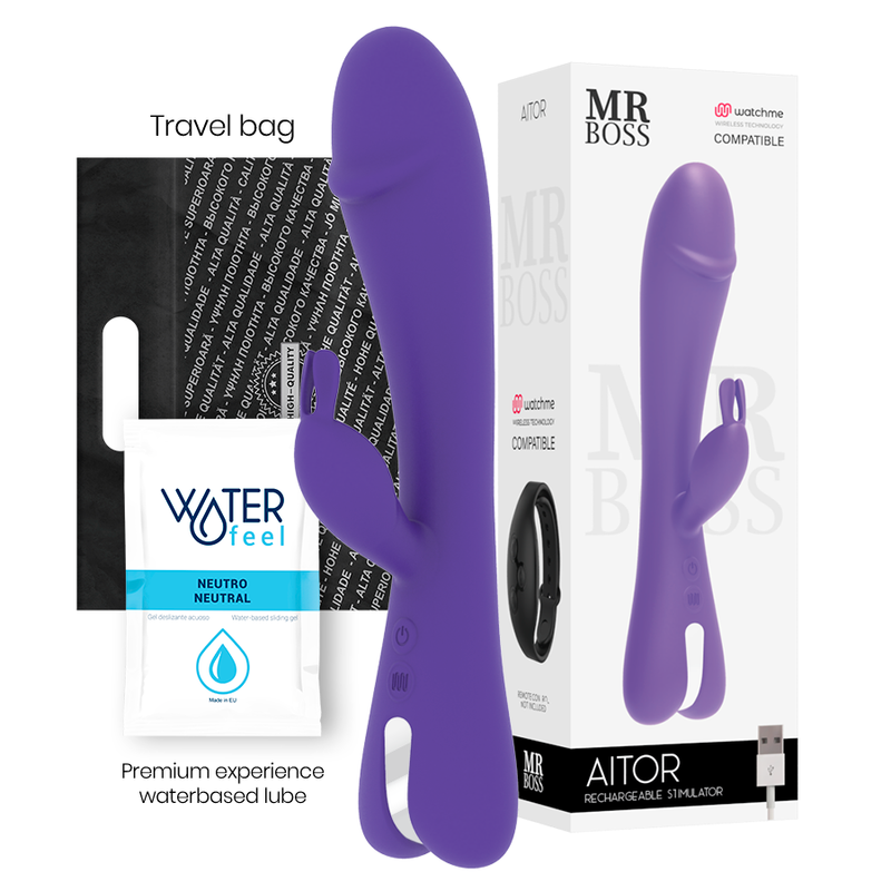 Vibrador Rabbit Aitor con Tecnología WatchMe