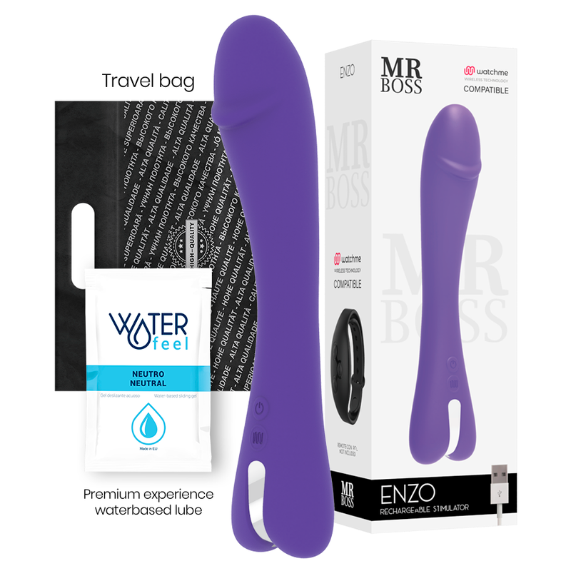 Vibrador Inalámbrico Enzo Watchme
