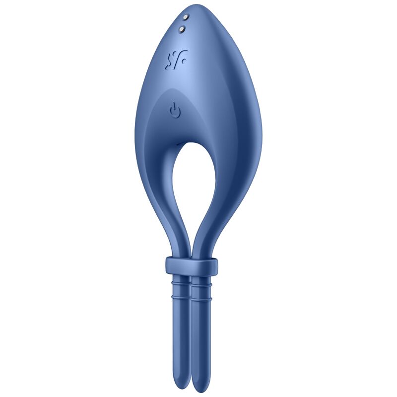 Bullseye Ring Vibrator - Blue