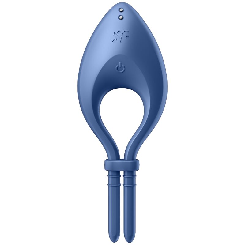 Bullseye Ring Vibrator - Blue