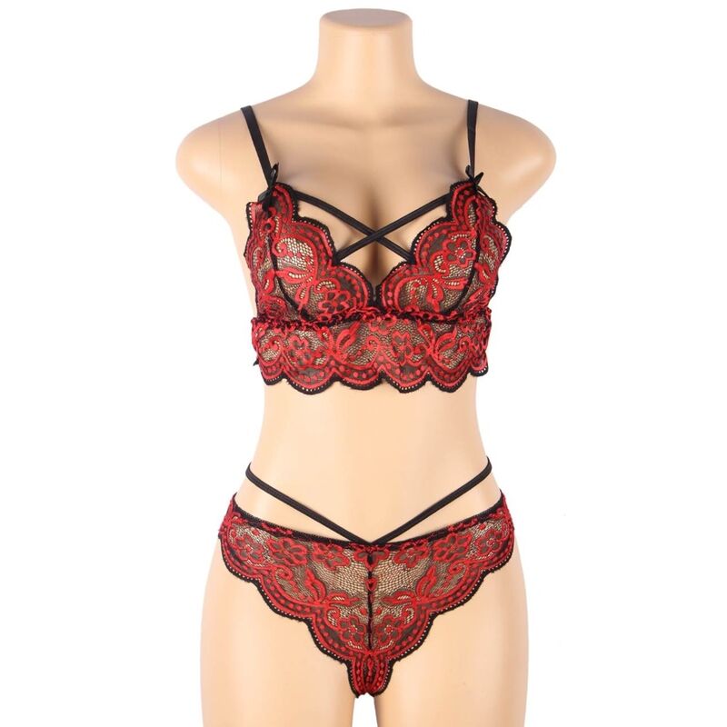 Seductive Lace Top & Panties Set S/M