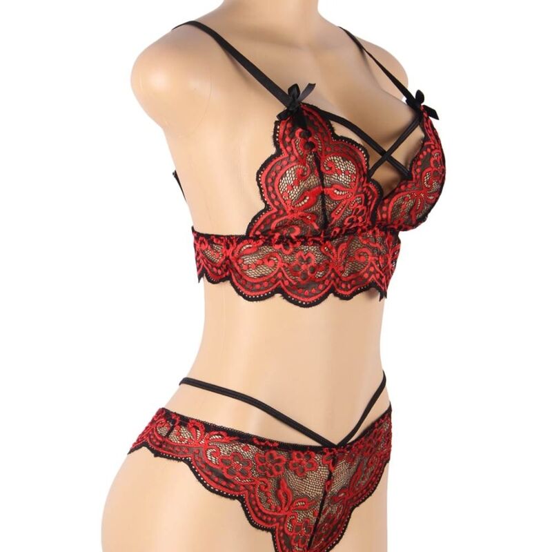 Seductive Lace Top & Panties Set S/M