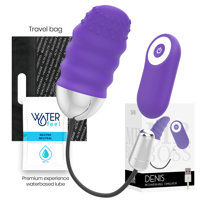 Vibrador con Control Remoto Denis Egg