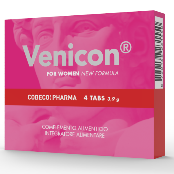 Estimulante da Libido Feminina Venicon 4 unidades