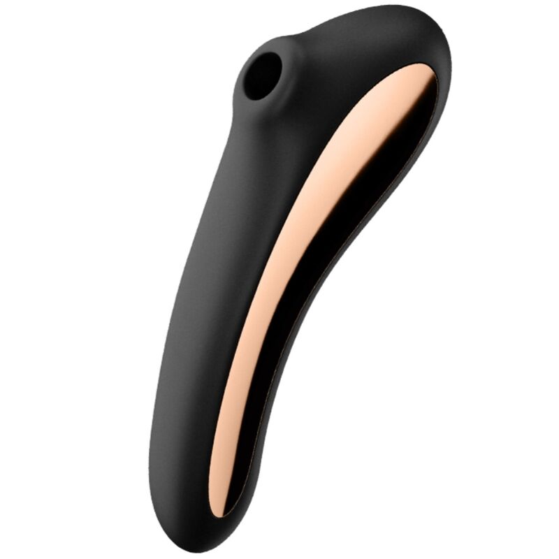 Vibrador de Pulso de Ar com Duplo Beijo - Preto
