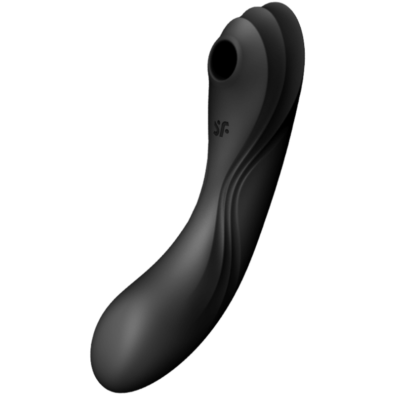 Curvy Trinity 4 Air Pulse Vibrator - Black