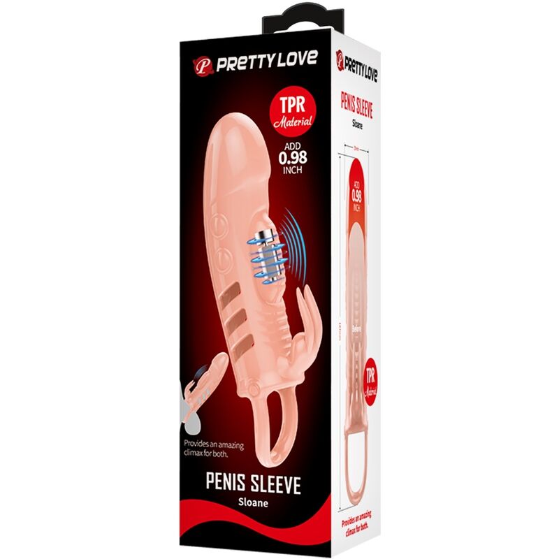 Sloane Natural Rabbit Penis Sheath