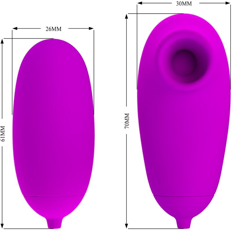 Dual-Action Vibrating & Sucking Bullet