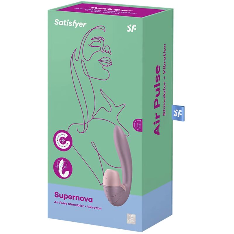 Supernova Air Pulse Clitoral Stimulator