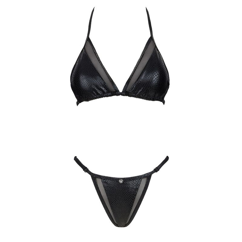 Bikini Negro Punta Negra - Talla L