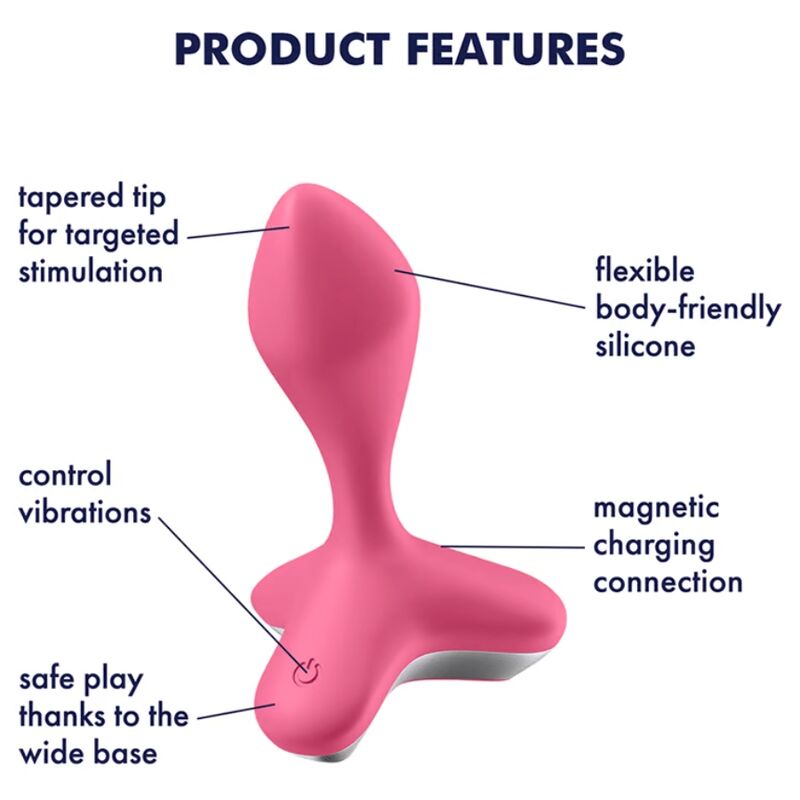 Game Changer Pink Vibrating Plug
