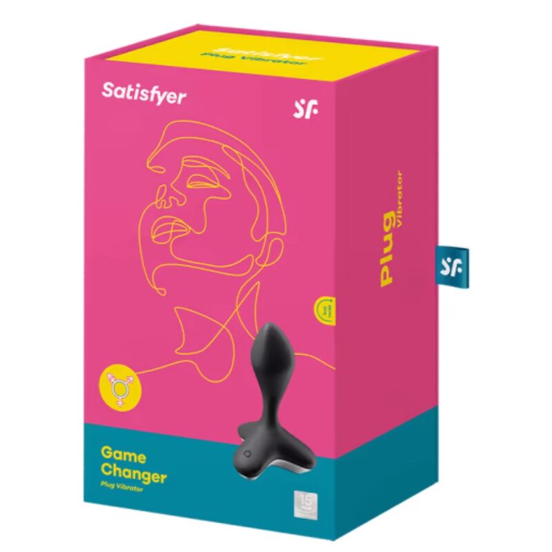 Game Changer Black Vibrating Butt Plug