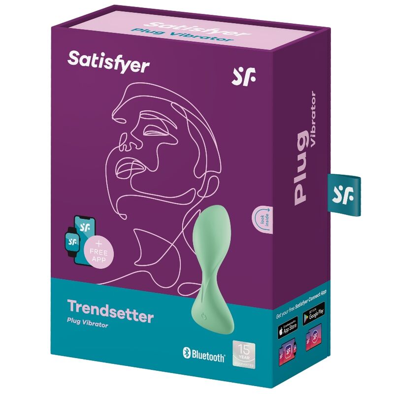 Trendsetter App-Controlled Vibrating Butt Plug